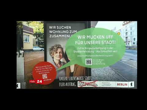 Beitrag über die Pressekonferenz und die Gegenkampagne rbb 24