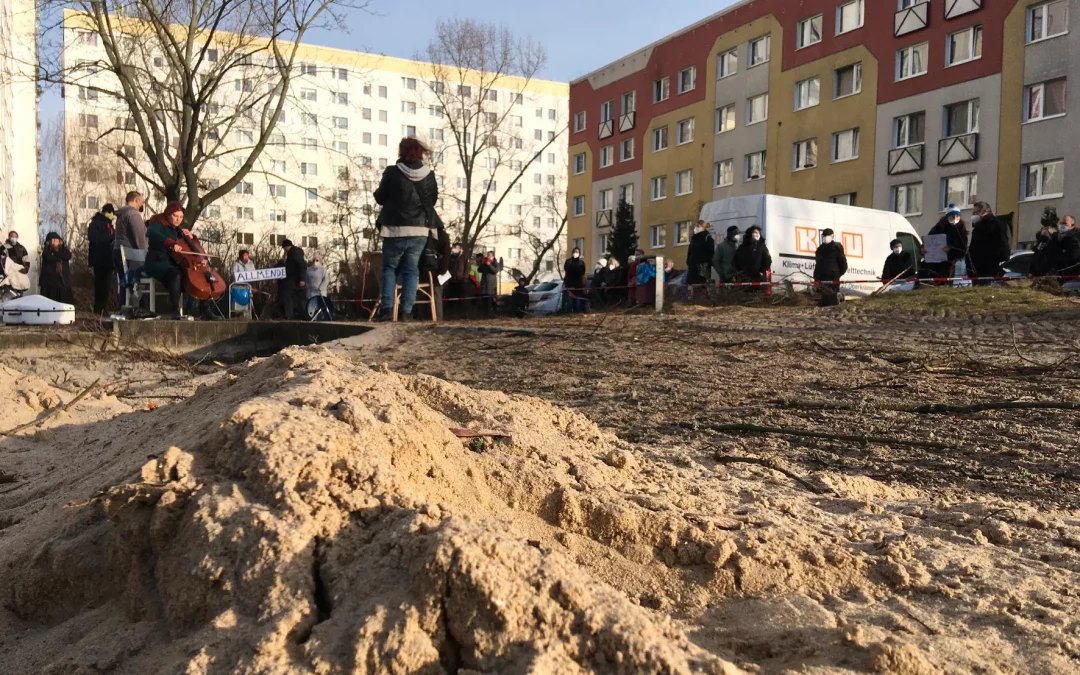 weitere Protestaktion im Vesaliuskiez