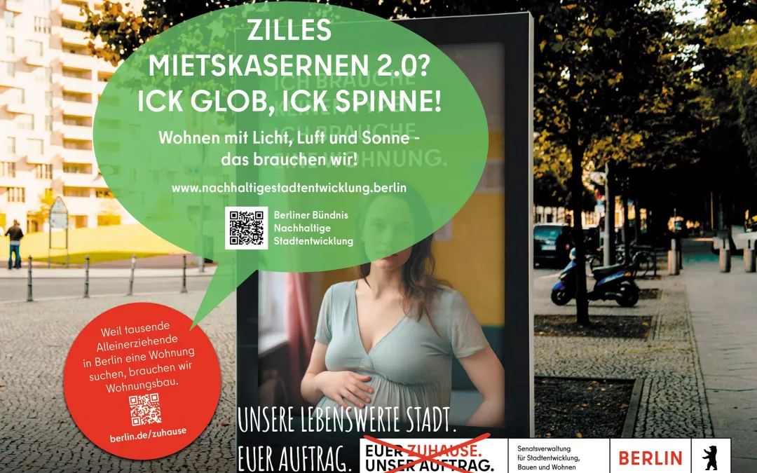 Baupolitik mit Brechstange? Bürger wenden sich gegen Senat