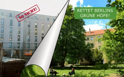 Petition unterschreiben: Rettet die grünen Kiezoasen Berlins! Für uns alle und unsere Kinder!