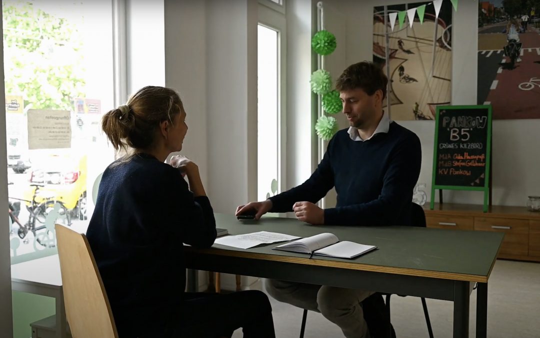 Grüner Kiez Pankow: Interview mit Stefan Gelbhaar MdB