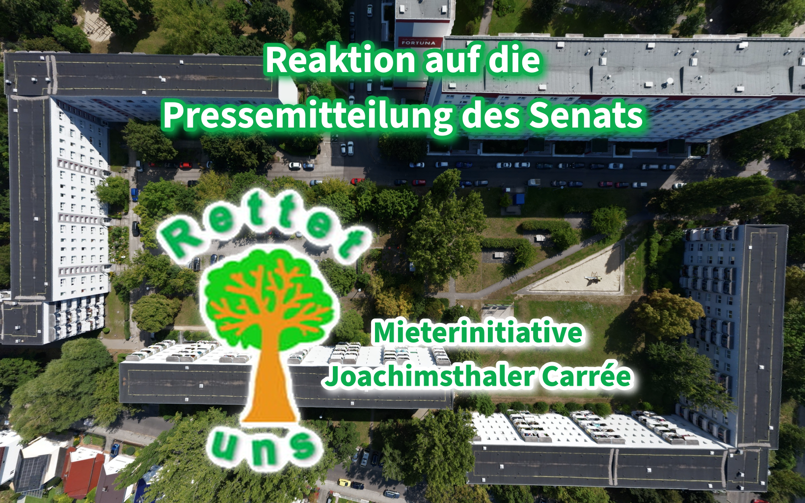 Joachimsthaler Carré antwortet auf diePressemitteilung vom 21.01.25 "Senat ebnet Weg für mehr Wohnungen in Lichtenberg"- Senatspläne: Alt-Hohenschönhausen