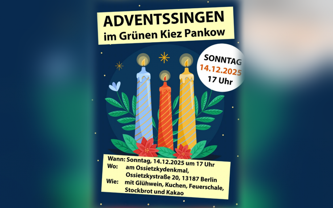 Adventssingen im Grünen Kiez Pankow