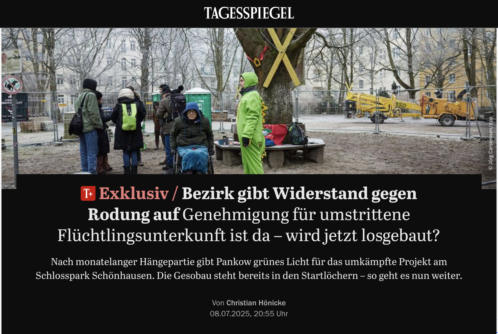 Bezirk gibt Widerstand gegen Rodung auf: Genehmigung für umstrittene Flüchtlingsunterkunft ist da – wird jetzt losgebaut? Bezirk gibt Widerstand gegen Rodung auf: Genehmigung für umstrittene Flüchtlingsunterkunft ist da – wird jetzt losgebaut?
